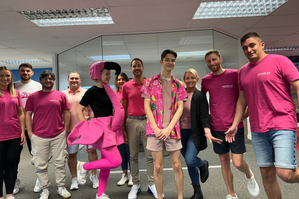 Tech day in pink