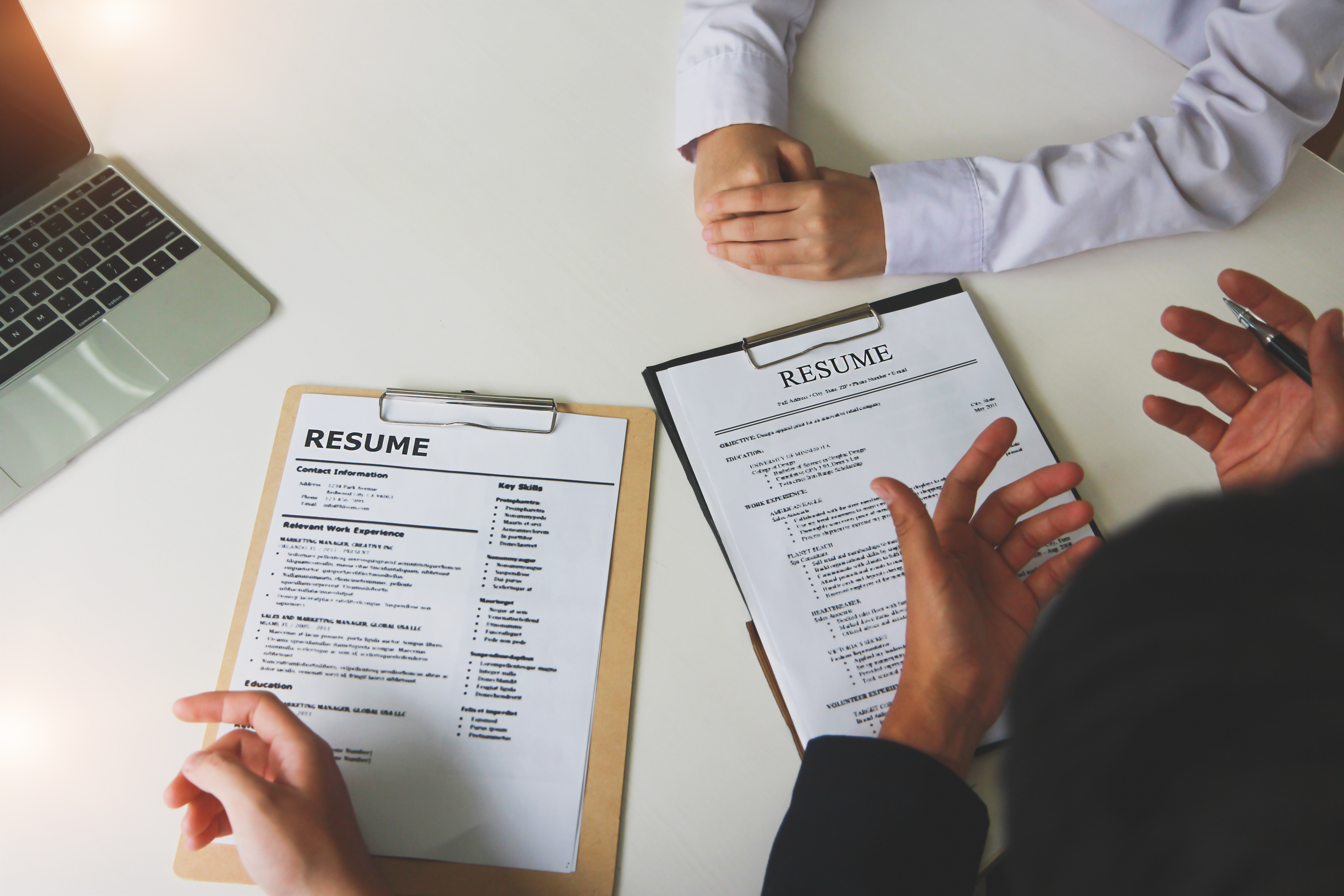 Inclusive recruitment CVs